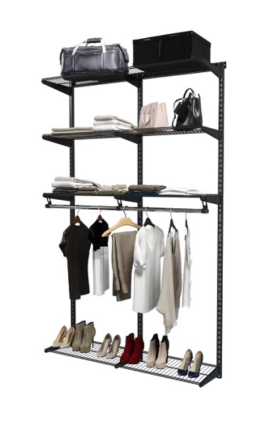 Гардеробная система Титан-GS 450 комплект-418 серебристый