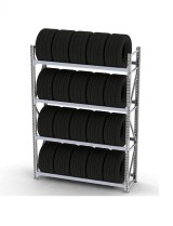 Стеллаж для автошин и дисков 2000х2100х400 4 яруса