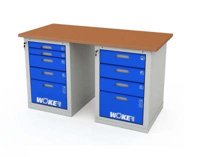 Верстак двухтумбовый Woker Pro 2504.F30.1500