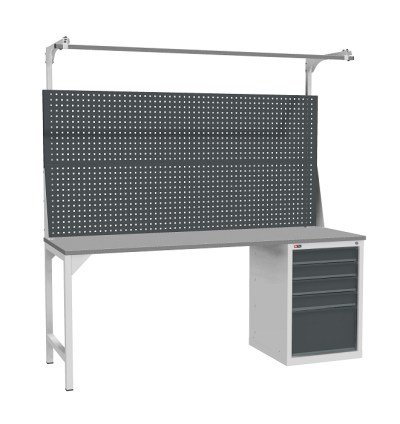 Слесарный верстак ВЛ-К-200-06+Э3