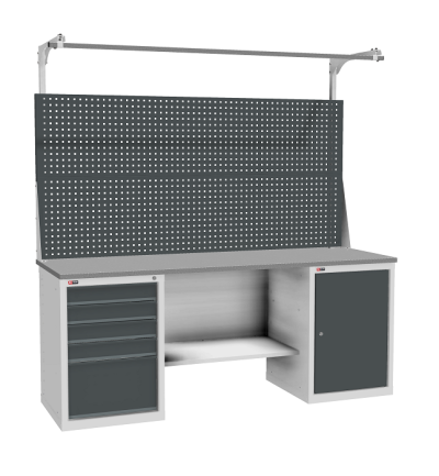 Слесарный верстак ВЛ-К-200-08+Э3